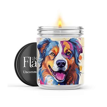 Australian Shepherd - 22-oz Candle Jar - Volcano