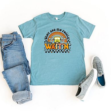 They See Me Rollin' Rainbow Youth Short Sleeve Graphic Tee