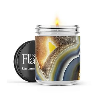 Geode - 22-oz Candle Jar - Mahogany Teakwood