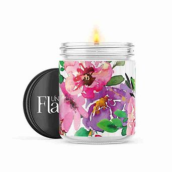 Floral Abundance - 22-oz Candle Jar - Wildflowers