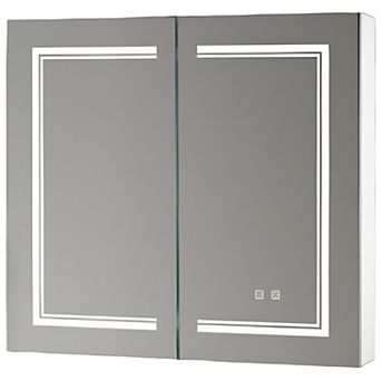 Ozon Board, 1 Door, 2 Layers, Led Light, Anti-fog, Three-color Lighting & Brightness Adjustment