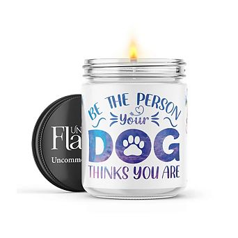 Be The Person Your Dog Thinks You Are - 22-oz Candle Jar - Sea Salt & Peony