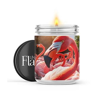 Flock Of Flamingos - 22-oz Candle Jar - Volcano
