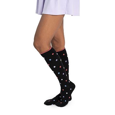 Women's MUK LUKS 6-Pack Knee-High Compression Socks
