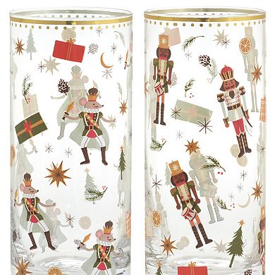 Hallmark Nutcracker Ballet 4-pc. Drinking Glass Set