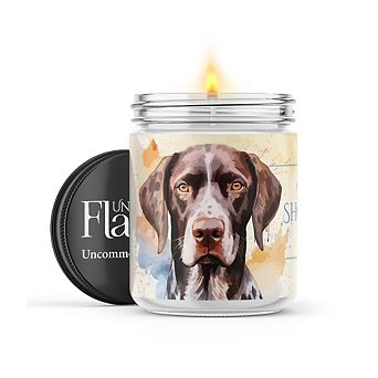 German Shorthaired Pointer - 22-oz Candle Jar - Mahogany Teakwood