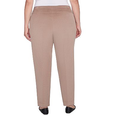 Plus Size Alfred Dunner Classic Balanced Short Length Pants
