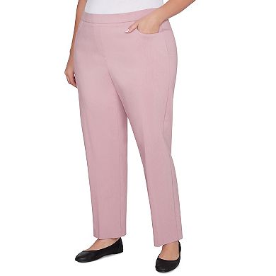 Plus Size Alfred Dunner Classic Balanced Short Length Pants