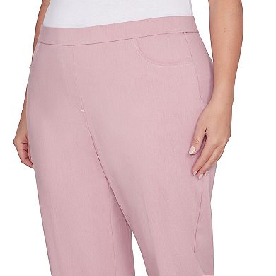 Plus Size Alfred Dunner Classic Balanced Short Length Pants