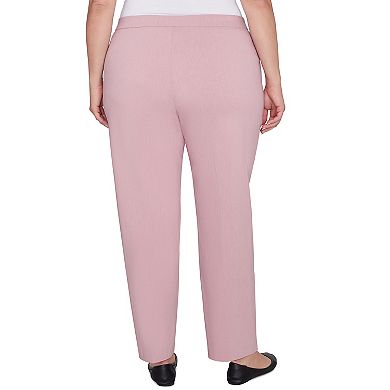 Plus Size Alfred Dunner Classic Balanced Short Length Pants