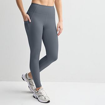 Women's Tek Gear® Ultrastretch Mesh Pieced 7/8 Leggings
