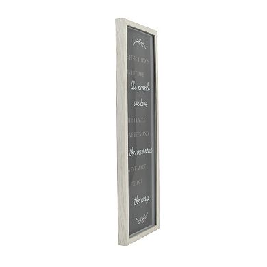 New View Gifts & Accessories Best Things in Life Framed Wall Decor