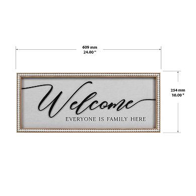 New View Gifts & Accessories Welcome Beaded Wall Decor
