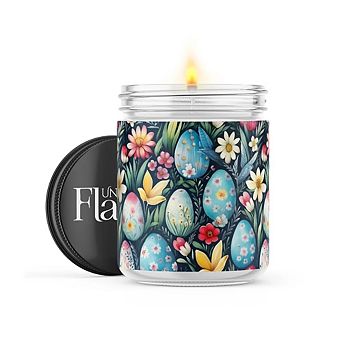 Easter Garden - 22-oz Candle Jar - Sea Salt & Peony