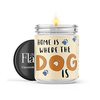 Home Is Where The Dog Is - 22-oz Candle Jar - Mahogany Teakwood