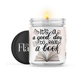 Book Day - 22-oz Candle Jar - Wildflowers