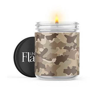 Camo - Sand - 22-oz Candle Jar - Eucalyptus