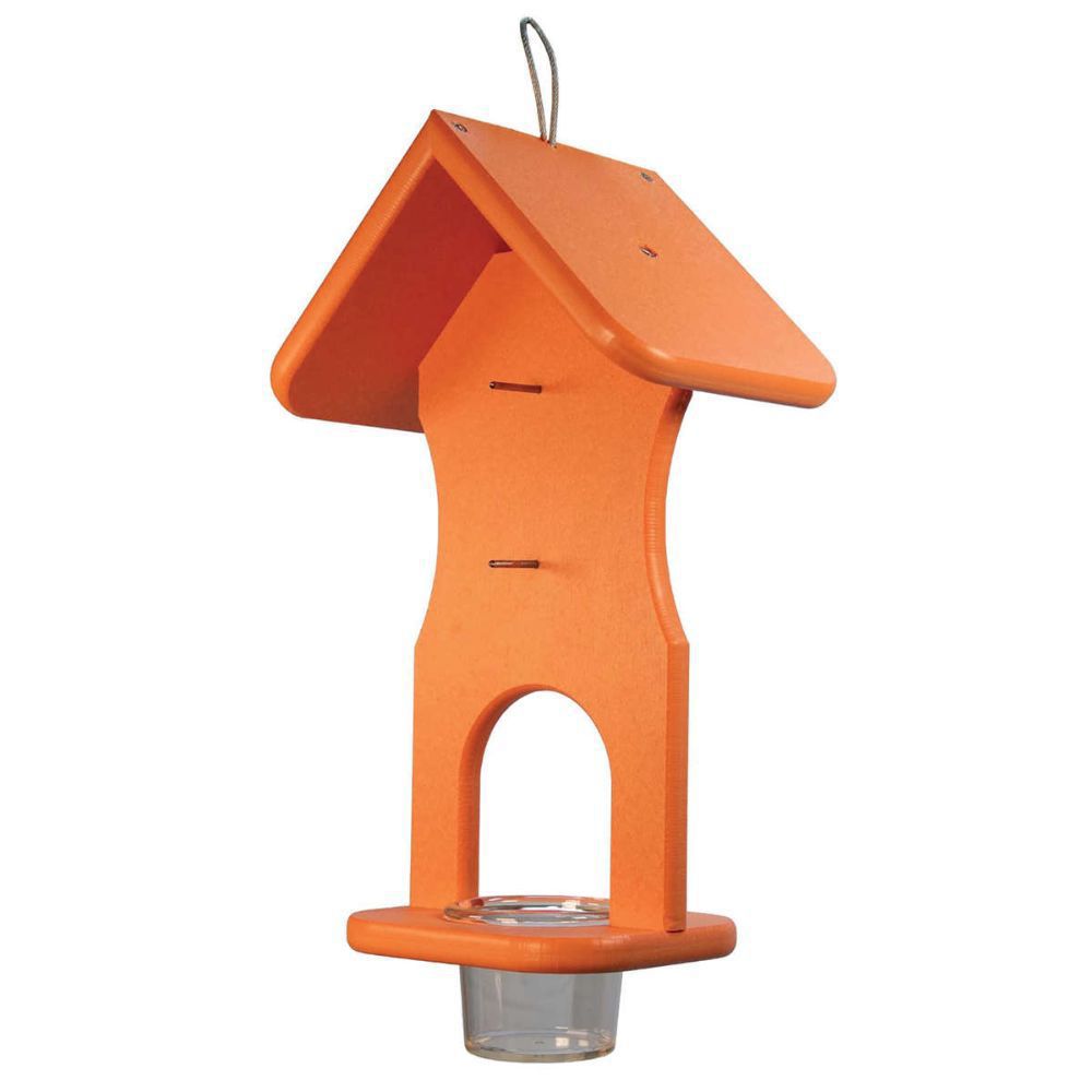 Double Orange Feeder – Einfacher Orangen-Futterhalter Für Vögel, Robust, Spülmaschinenfest