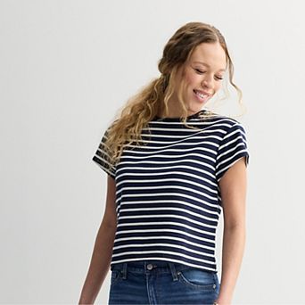 Women's Sonoma Goods For Life® French Terry Stripe Tee