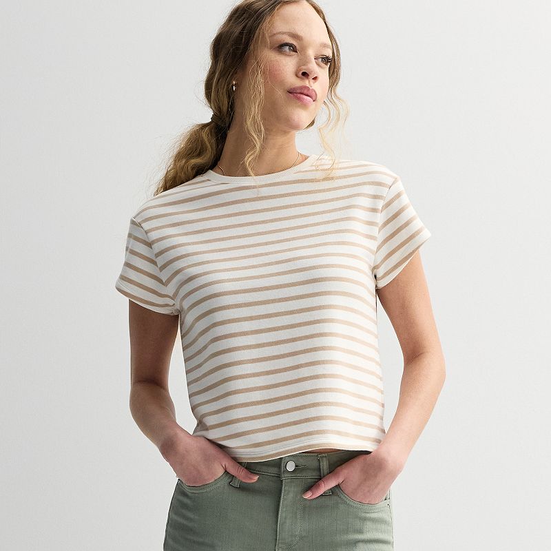 Women's Sonoma Goods For Life® French Terry Stripe Tee,