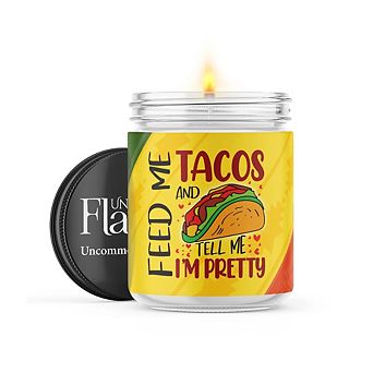 Feed Me Tacos And Tell Me I'm Pretty - 22-oz Candle Jar - Sweet Orange & Chili Pepper