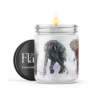 Elephants - 22-oz Candle Jar - Apple Cider & Clove
