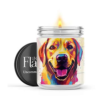 Labrador Retriever - 22-oz Candle Jar - Volcano