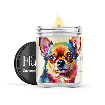 Chihuahua - 22-oz Candle Jar - Wildflowers