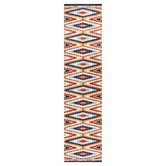 Arielle Mid-century Modern Geometric Lines Reversible Machine-washable Indoor/outdoor Area Rug