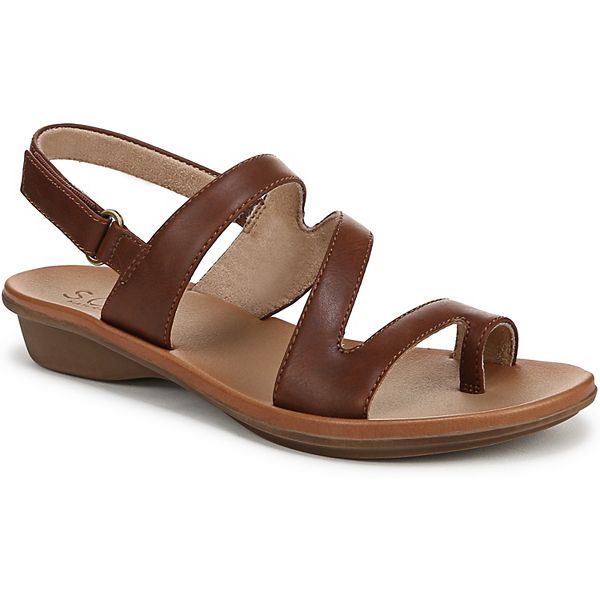 SOUL Naturalizer Shakina Women's Strappy Sandals - Toffee Brown (11)