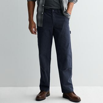 Men's Sonoma Goods For Life® Straight-Fit Canvas Carpenter Pants