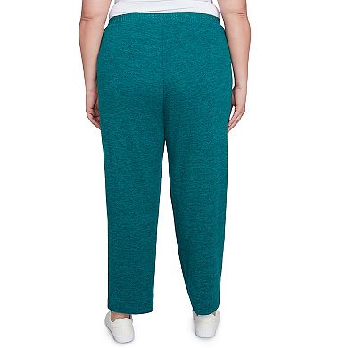 Plus Size Alfred Dunner Classic Straight Leg Short Length Pants