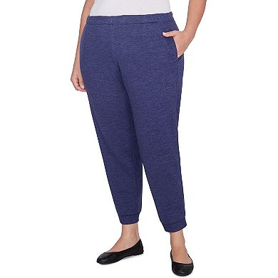 Plus Size Alfred Dunner Elastic Waist Joggers