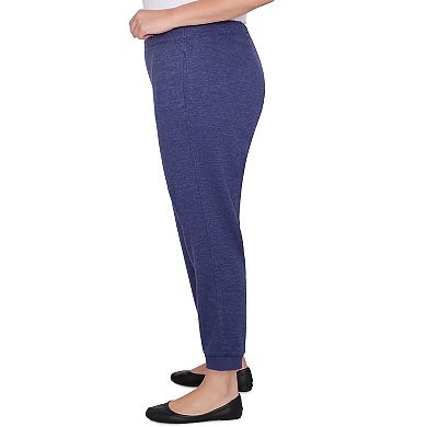 Plus Size Alfred Dunner Elastic Waist Joggers