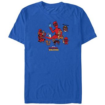 Men's Marvel Deadpool And Wolverine Friend To All Graphic Tee