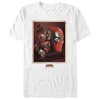 Men's Marvel Deadpool And Wolverine We Are Deadpool Photo Graphic Tee