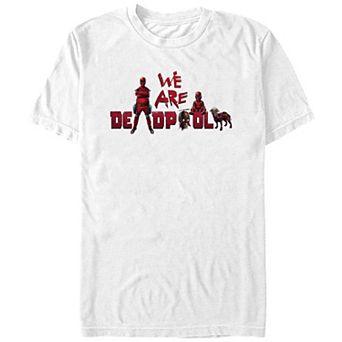 Men's Marvel Deadpool And Wolverine We Are Deadpool Portrait Graphic Tee
