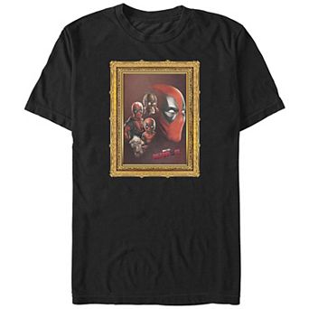 Men's Marvel Deadpool And Wolverine Family Portrait Graphic Tee