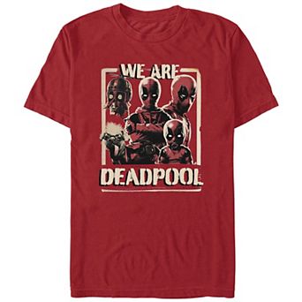 Men's Marvel Deadpool And Wolverine We Are Deadpool Graphic Tee