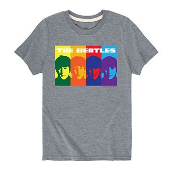 Boys 8-20 The Beatles Hard Days Night Colors Graphic Tee