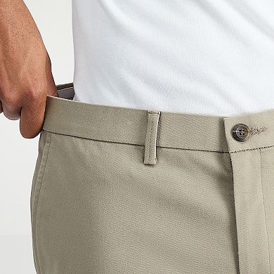 Men's Haggar® Wrinkle Free Performance Khaki Slim Fit Flat Front Pants