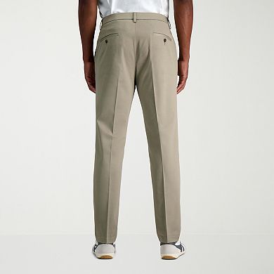 Men's Haggar® Wrinkle Free Performance Khaki Slim Fit Flat Front Pants