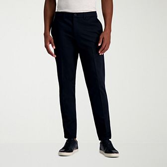Men's Haggar® Wrinkle Free Performance Khaki Slim Fit Flat Front Pants