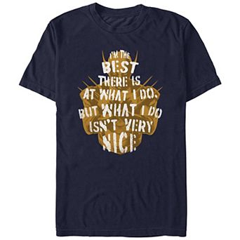 Men's Marvel Deadpool And Wolverine I'm The Best There Is Graphic Tee