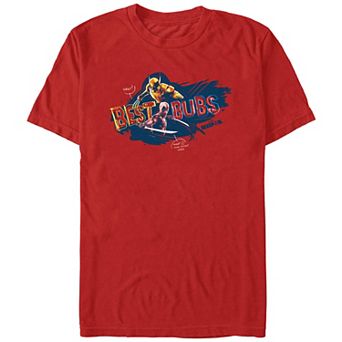 Men's Marvel Deadpool And Wolverine Best Bubs Sign Graphic Tee