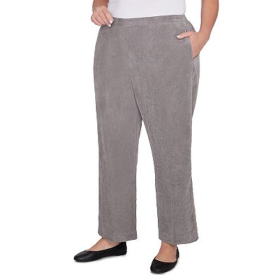 Petite Alfred Dunner Copenhagen Corduroy Short Length Pants