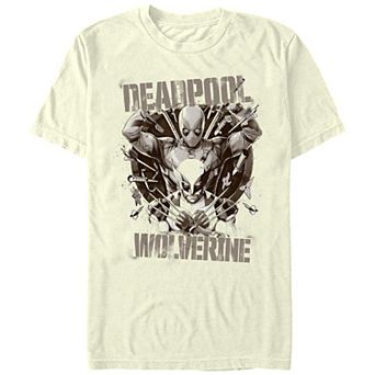 Men's Marvel Deadpool And Wolverine Target Buddies Graphic Tee