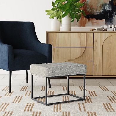 HomePop Theodore Small Ottoman