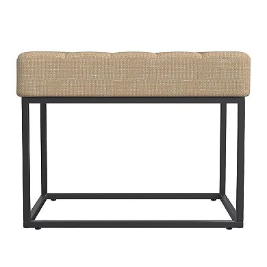 HomePop Theodore Small Ottoman