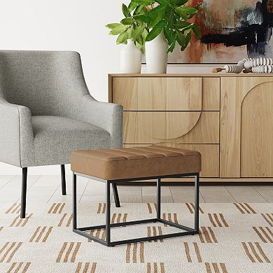 HomePop Theodore Small Ottoman